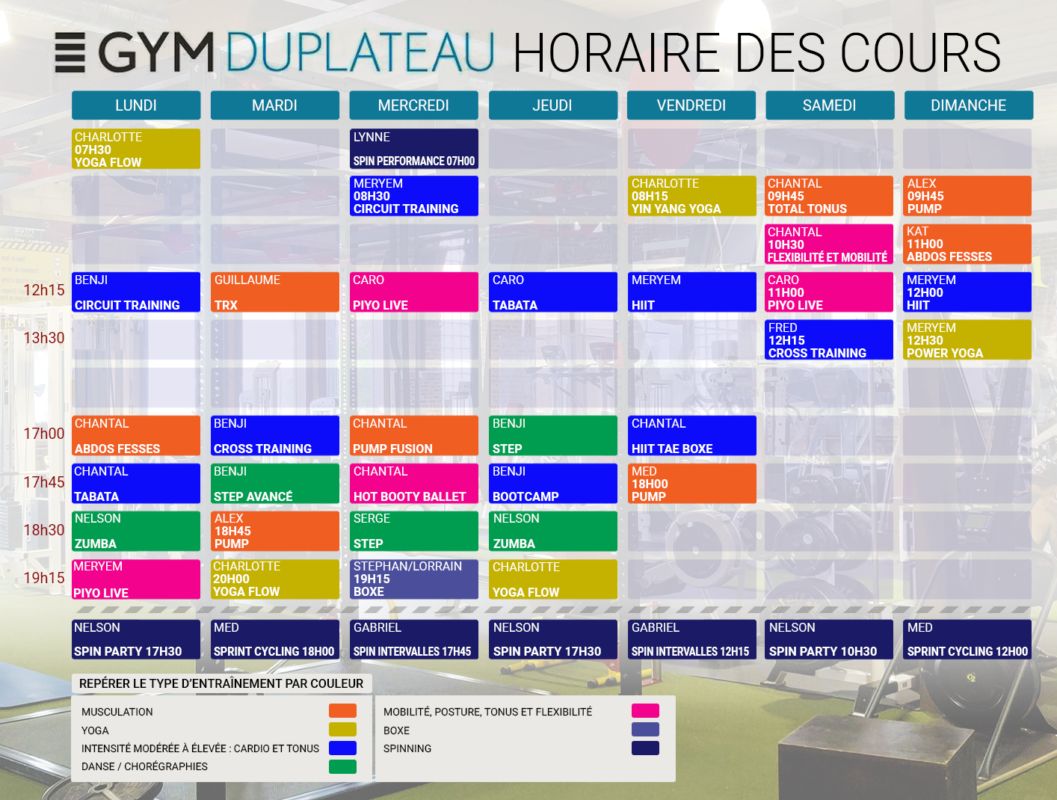 Gym du Plateau