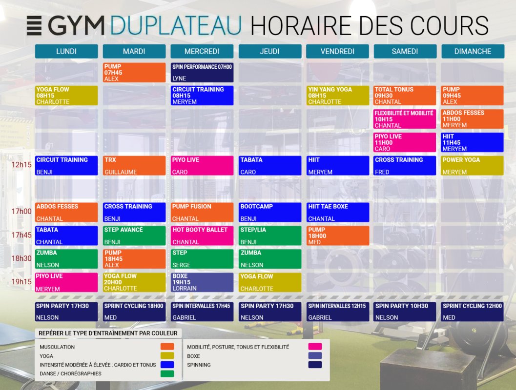 Gym du Plateau