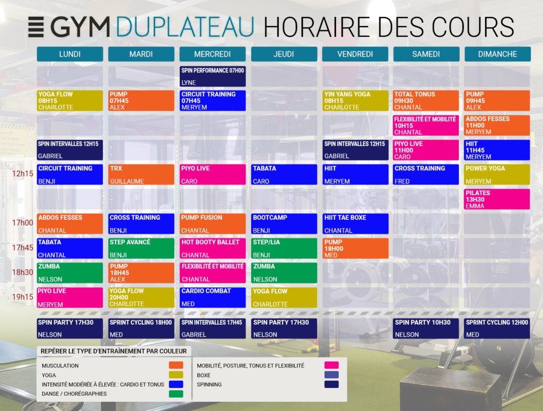 Gym du Plateau