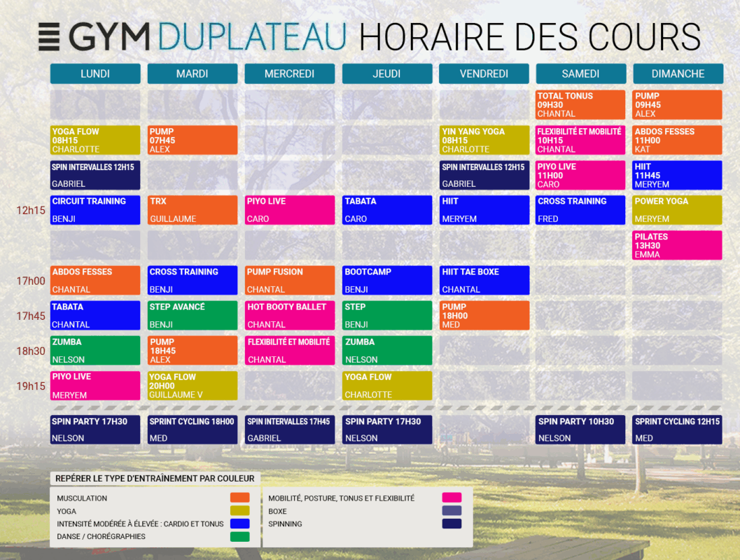Gym du Plateau
