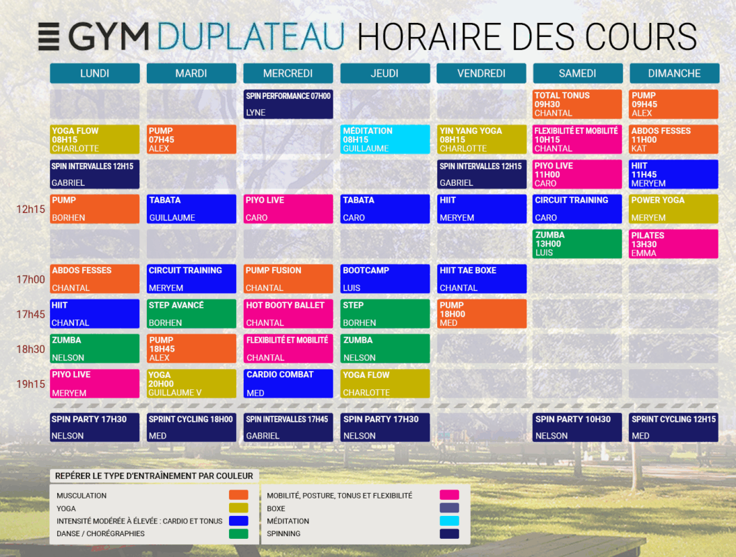 Gym du Plateau