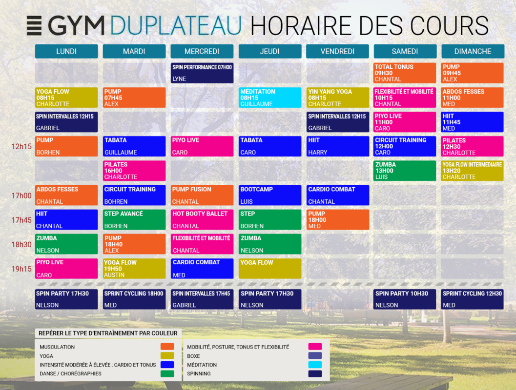 Gym du Plateau