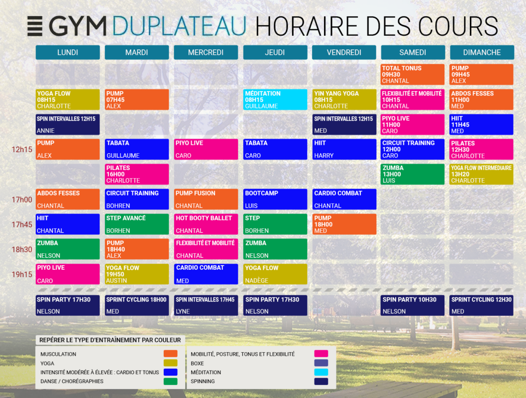 Gym du Plateau